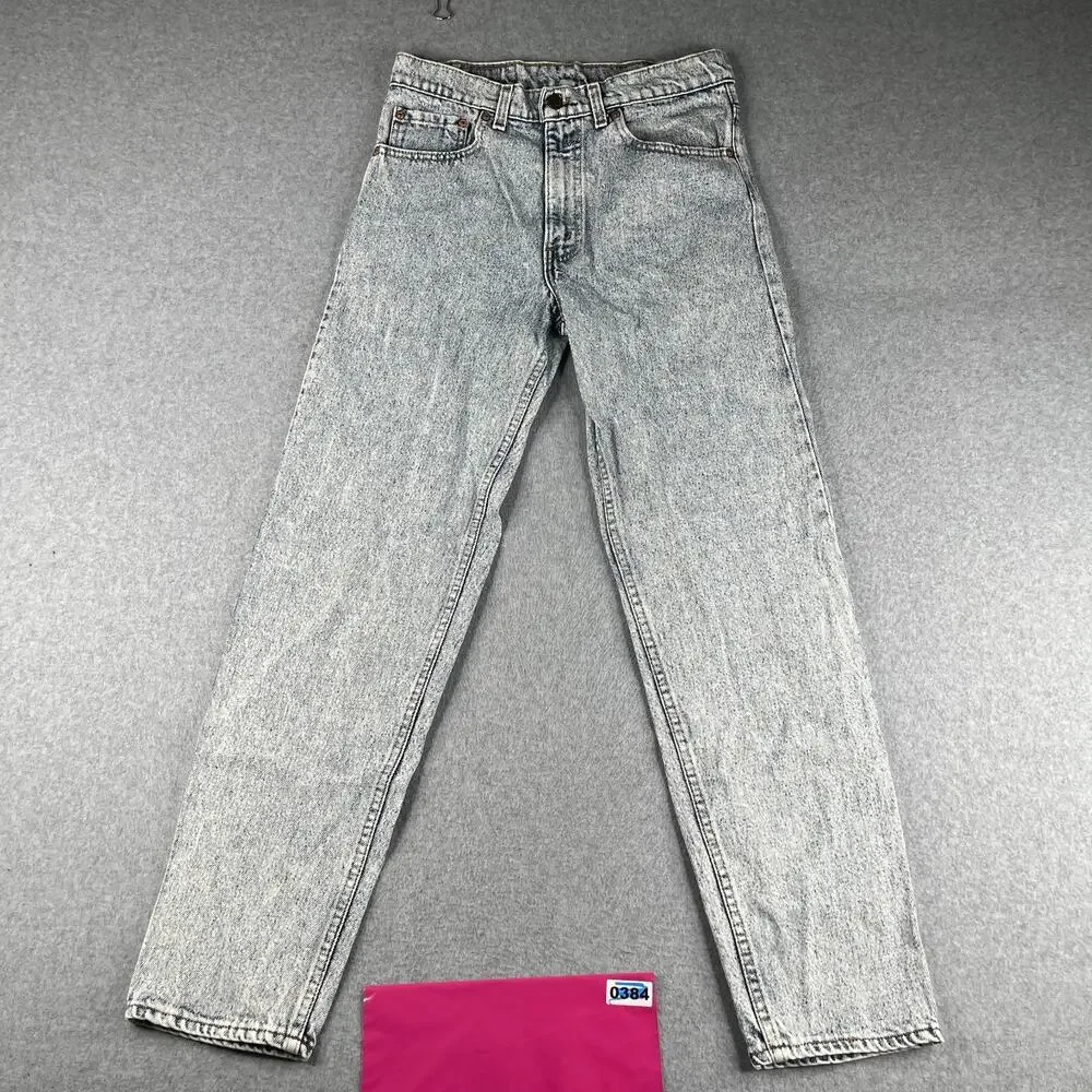Vintage Levis Jeans 550 XX Stone Wash Made In USA Mens 32x32